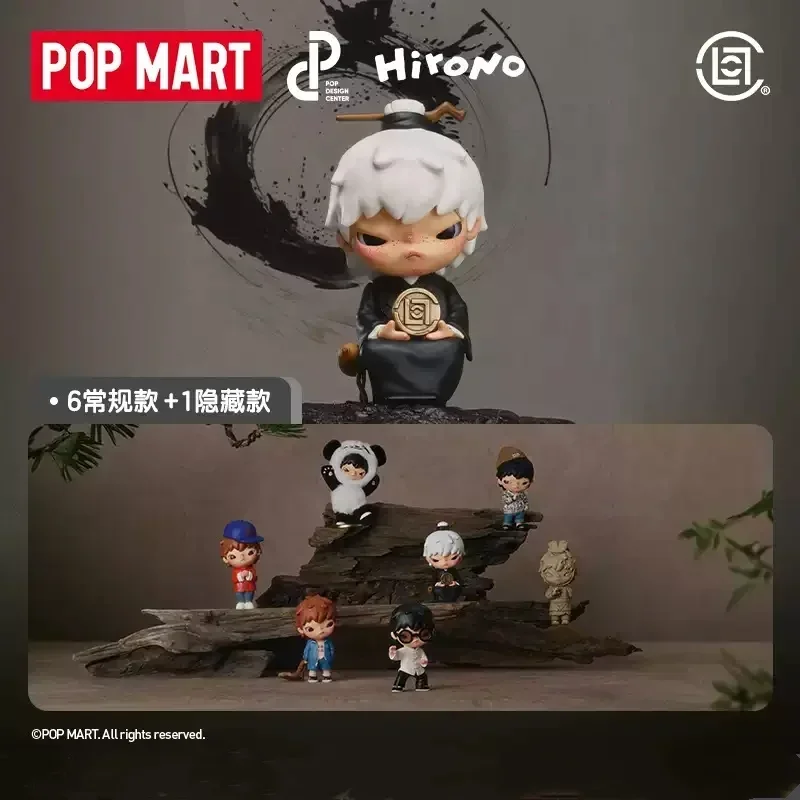 Model Kit Anime Girl - POPMART ฮิโรโนะ X CLOT ซีรีส์ กล่องสุ่มของเล่น