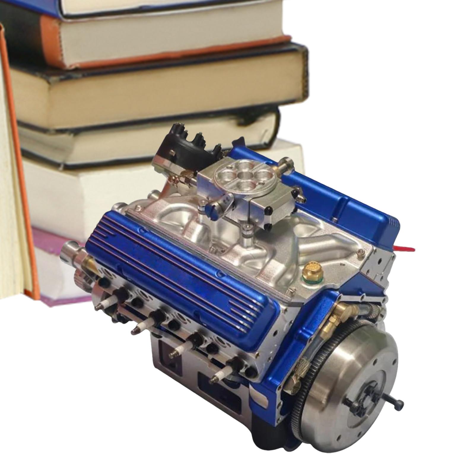 Model Kit Engine - V8 ชุดเครื่องยนต์เบนซินเบนซิน Ohv V8 ขนาดเล็ก-บล็อกเครื่องยนต์ชุด V8