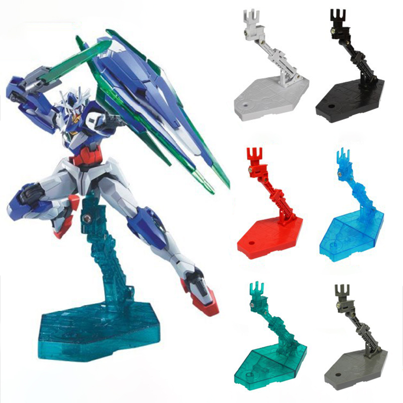 Model Kit Eva - สีAction Figure Stand Assembly Action Figureรองรับขาตั้งจอแสดงผลใช้งานร่วมกับRG