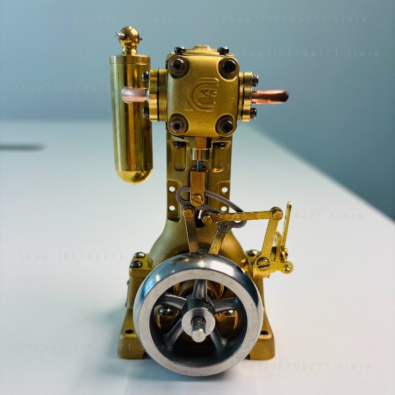 Model Kit Engine - B1 โมเดลเครื่องยนต์สเตอร์ลิงโลหะย้อนยุค ชุดสาธิตฟิสิกส์เพื่อการศึกษา ของตกแต่งโต๊ะทำงาน