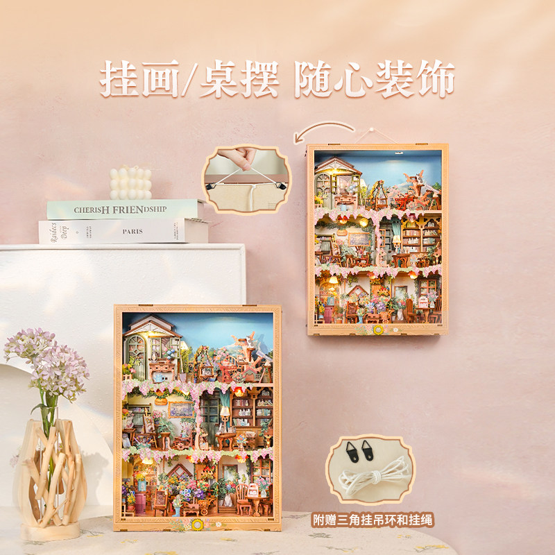 ชุดตัวต่อไม้ Tonecheer Blossom - Model Kit Fantasy บทวิจารณ์และราคา