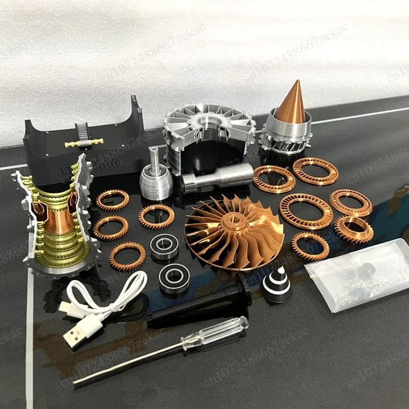 ชุดประกอบเครื่องยนต์เทอร์โบแฟน - Model Kit Engine บทวิจารณ์และราคา